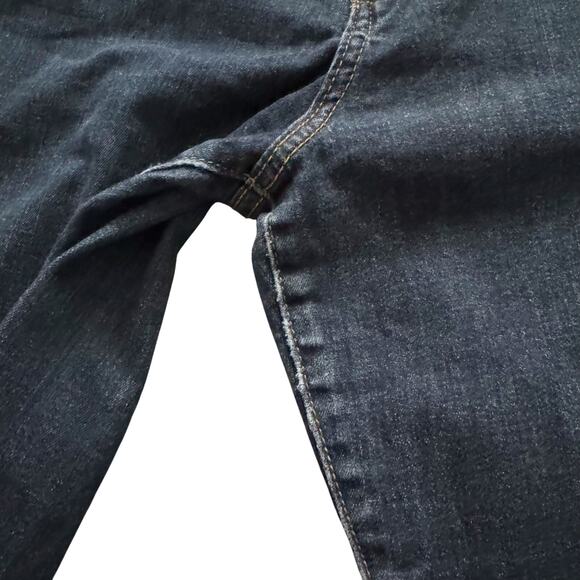 KUT from the Kloth Crop Jeans Women's Sz 12 Dark Wash Prep Preppy mid rise - Picture 11 of 14